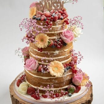 Bruidstaart Cosy Cakes 4 lagen